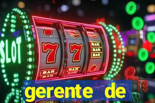 gerente de plataforma slots